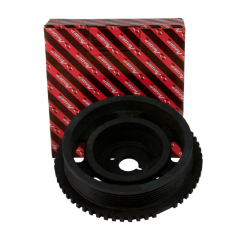 Демпфер коленчатого вала 2112 (16 клап.) цельный чугунный 'Лидерком' 2112-1005058