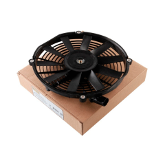 Мотор вентилятора радиатора кондиционера B@3 2170-2172 L@DA Prior@, 1117-1119 L@DA K@lin@ Panasonic с кожухом и крыльчаткой (1118-8112012)