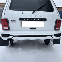 Бампер задний "Ranger" для B@3 21213, 21214, 2131, L@DA 4x4 Urban