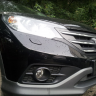 Защита радиатора "Standart" Honda CR-V 2.0 (2012-2015) чёрная купить недорого с доставкой в Саров
