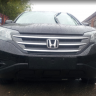 Защита радиатора "Standart" Honda CR-V 2.4 (2012-2015) чёрная купить недорого с доставкой в Саров