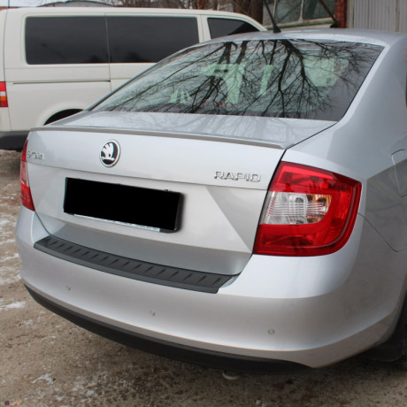 Лип Спойлер для Skoda Rapid (1 gen)(2012-2020) купить недорого с доставкой в Саров