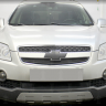 Защита радиатора "Standart" Chevrolet Captiva (2006-2011) низ, чёрная купить недорого с доставкой в Саров