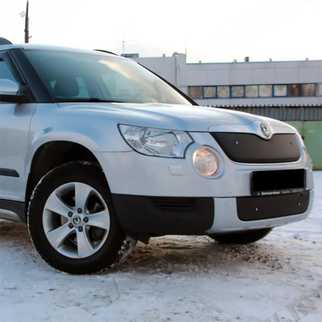 Комплект зимних экранов (текстурный пластик) для Skoda Yeti (2009-2012) купить недорого с доставкой в Саров