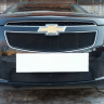 Защита радиатора "Standart" Chevrolet Cruze (2008-2013) верх, чёрная купить недорого с доставкой в Саров