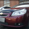 Защита радиатора "Standart" Chevrolet Epica (2006-2013) чёрная купить недорого с доставкой в Саров