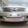 Защита радиатора "Standart" Nissan Almera хром купить недорого с доставкой в Саров
