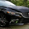 Клыки (накладки) переднего бампера "SkyActivSport" var №3 для Mazda 6 (2015-н.в.) купить недорого с доставкой в Саров