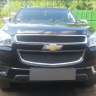 Защита радиатора "Standart" Chevrolet Trailblazer (2012-2015) чёрная купить недорого с доставкой в Саров
