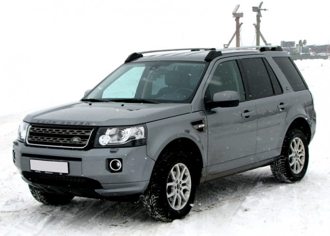 Рейлинги Land Rover Freelander (2006-2014 г.в.) Чёрный купить недорого с доставкой в Саров