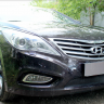 Защита радиатора "Standart" Hyundai Grandeu (2012-2015) чёрная купить недорого с доставкой в Саров