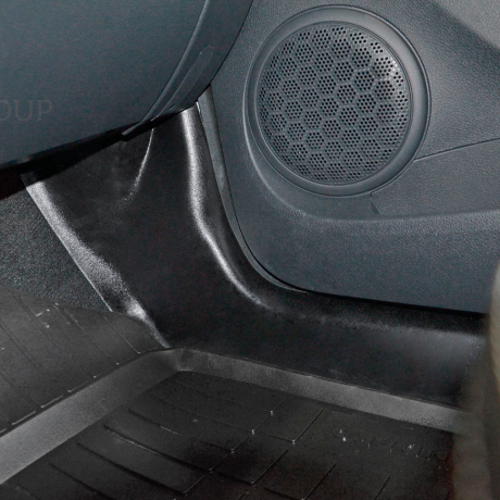 Накладки на ковролин (6шт) (ABS) RENAULT LOGAN (2014-н.в.) купить недорого с доставкой в Саров