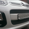Защита радиатора "Standart" Citroen C3 Picasso (2012-2016) чёрная купить недорого с доставкой в Саров
