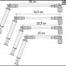 Провода высоковольтные для Ford Fiesta 1.3 (1319060,1319061,1319062,1319063) купить недорого с доставкой в Саров