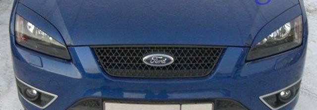 Накладки на фары (реснички) широкие var №2 для Ford Focus 2 (2004-2008) купить недорого с доставкой в Саров
