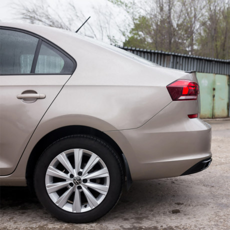 Лип спойлер для Volkswagen Polo Liftback (2020-2023) купить недорого с доставкой в Саров