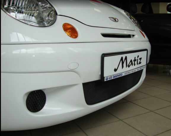 Защита радиатора "Standart" Daewoo Matiz чёрная купить недорого с доставкой в Саров