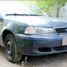 Защита радиатора "Standart" Daewoo Nexia (1994-2008) чёрная купить недорого с доставкой в Саров