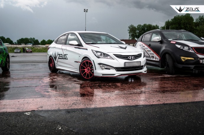 Аэродинамический обвес "ZEUS" Hyundai Solaris 2015-н.в. Рестайлинг купить недорого с доставкой в Саров