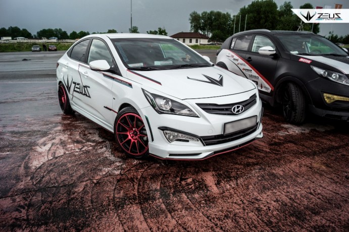 Аэродинамический обвес "ZEUS" Hyundai Solaris 2015-н.в. Рестайлинг купить недорого с доставкой в Саров