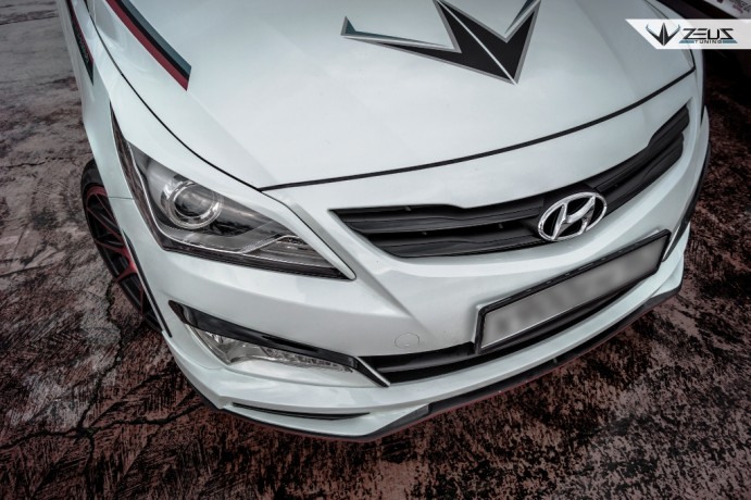 Аэродинамический обвес "ZEUS" Hyundai Solaris 2015-н.в. Рестайлинг купить недорого с доставкой в Саров