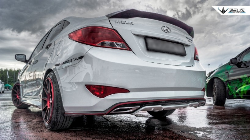 Аэродинамический обвес "ZEUS" Hyundai Solaris 2015-н.в. Рестайлинг купить недорого с доставкой в Саров