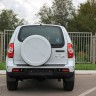 Чехол запасного колеса Chevrolet Niv@ с эмблемой Chevrolet купить недорого с доставкой в Саров