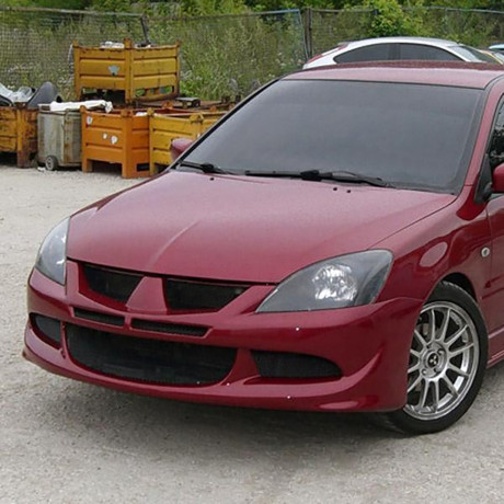 Бампер передний в стиле "EVO" для Mitsubishi Lancer IX (2003-2009) купить недорого с доставкой в Саров