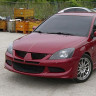 Бампер передний в стиле "EVO" для Mitsubishi Lancer IX (2003-2009) купить недорого с доставкой в Саров
