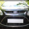 Защита радиатора "Standart" Ford C-MAX (2010-2015) чёрная купить недорого с доставкой в Саров