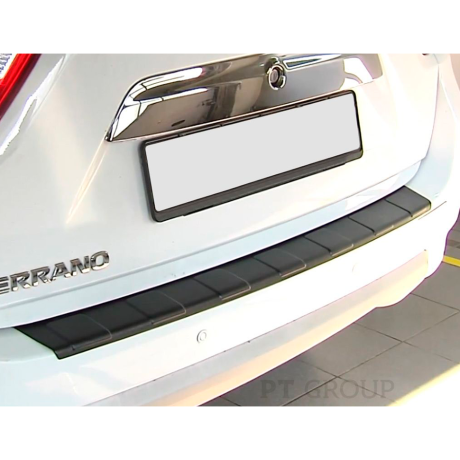 Накладка на задний бампер (ABS) Nissan Terrano (2014-н.в.) купить недорого с доставкой в Саров