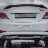 Лип-Спойлер "Zeus" для Hyundai Solaris (2010-2016) купить недорого с доставкой в Саров