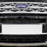 Защита радиатора "Standart" Ford Explorer рестайлинг-2 (2018-2019) верх, чёрная купить недорого с доставкой в Саров