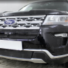 Защита радиатора "Standart" Ford Explorer рестайлинг-2 (2018-2019) верх, чёрная купить недорого с доставкой в Саров