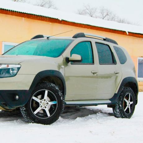 Накладки на колесные арки Renault Duster "АртФорм" (2011-2015 г.в.) купить недорого с доставкой в Саров