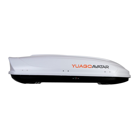 Автобокс YUAGO Avatar (тиснение) (EuroLock), белый, 460л купить недорого с доставкой в Саров