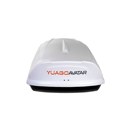 Автобокс YUAGO Avatar (тиснение) (EuroLock), белый, 460л купить недорого с доставкой в Саров