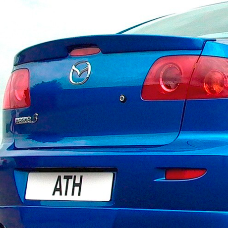 Спойлер на кромку багажника "Сток 2л" для Mazda 3 седан (2003-2009) купить недорого с доставкой в Саров