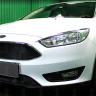 Защита радиатора "Standart" Ford Focus III рестайлинг (2014-2019) низ, чёрная купить недорого с доставкой в Саров