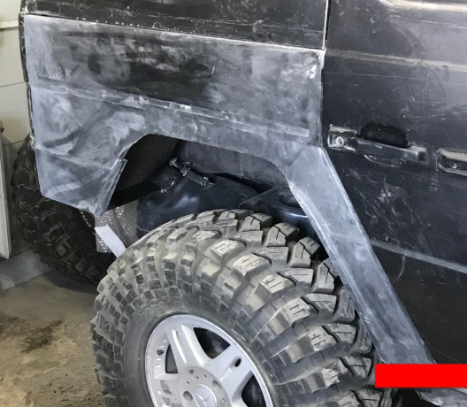 Крыло пластиковое, заднее левое (WRTAGR) для Mercedes G-Класс купить недорого с доставкой в Саров
