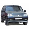 Защита переднего бампера «труба» для B@3 2123 "Chevrolet Niv@" (d 63,5)(Окрашенное) купить недорого с доставкой в Саров