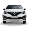 Защита переднего бампера двойная d63/63мм (НПС) RENAULT Kaptur (2016-н.в.) купить недорого с доставкой в Саров