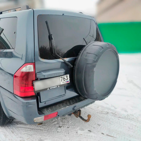 Колпак запасного колеса (Абс гладкий, закрытый) для Mitsubishi Pajero 3 купить недорого с доставкой в Саров