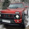Решетка радиатора "TITAN" для B@3 2121, 21213, 21214, 2131 "L@DA 4x4" (без защитной сетки) RAPTOR купить недорого с доставкой в Саров
