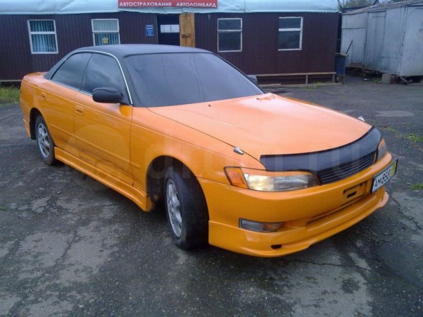 Накладка на передний бампер "Aero Magic" Toyota Mark II (90) купить недорого с доставкой в Саров