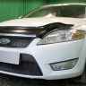 Защита радиатора "Standart" Ford Mondeo IV (2007-2010) верх, чёрная купить недорого с доставкой в Саров