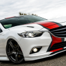 Сплиттер передний под стандартный бампер для Mazda 6 (2013-н.в.) купить недорого с доставкой в Саров