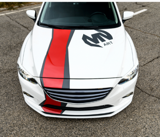 Сплиттер передний под стандартный бампер для Mazda 6 (2013-н.в.) купить недорого с доставкой в Саров