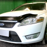Защита радиатора "Standart" Ford Mondeo IV (2007-2010) низ с парктроником, чёрная купить недорого с доставкой в Саров