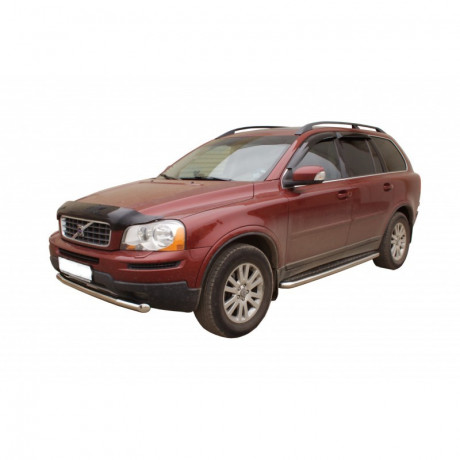Защита переднего бампера «Труба» (d63,5) для Volvo XC90 (2006-2014)(Окрашенное) купить недорого с доставкой в Саров